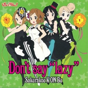 Don't say 'lazy'
