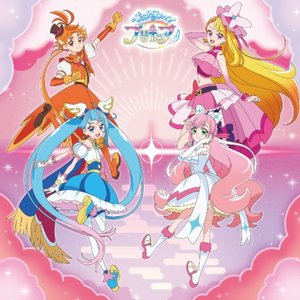 キュアスカイ (関根明良), キュアプリズム (加隈亜衣), キュアウィング (村瀬歩), キュアバタフライ (七瀬彩夏) 的头像