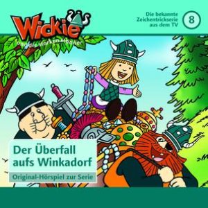 “08: Wickie und die starken Männer [Der Überfall aufs Winkadorf]”的封面
