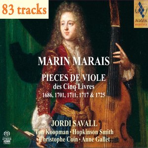 Bild för 'Marin Marais: Pièces de viole des Cinq Livres'