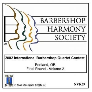 2002 International Barbershop Quartet Contest - Final Round - Volume 2