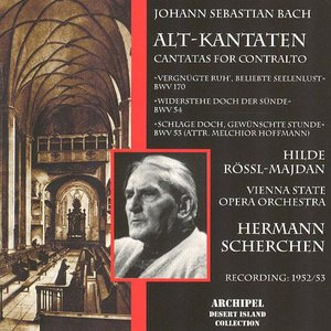 Johann Sebastian Bach : Alt-Kantaten BWV 53, 54 & 170