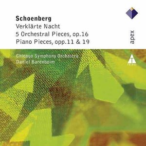 Bild für 'Schonberg : Verklärte Nacht, 5 Orchestral Pieces & Piano Works'