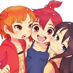 高垣彩陽, 明坂聡美, 戸松遥 的头像