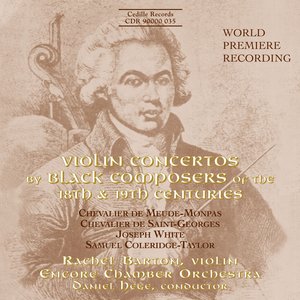 Violin Concertos by Black Composers of the 18th and 19th Centuries cover
