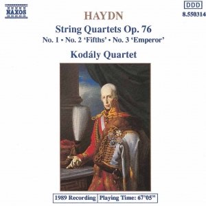 Image for 'HAYDN: String Quartets Op. 76, Nos. 1- 3'