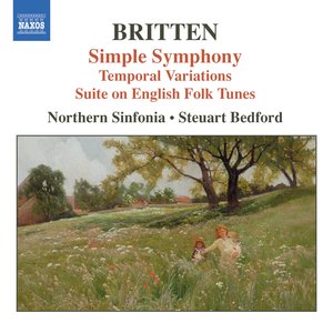 Image pour 'BRITTEN: Simple Symphony / Temporal Variations / Suite on English Folk Tunes'