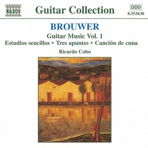 Immagine per 'BROUWER: Estudios sencillos / Tres apuntes / Cancion de cuna'