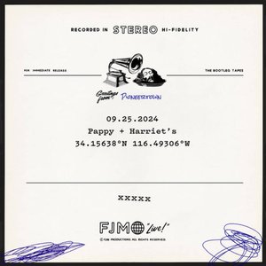 Live at Pappy + Harriet's, Pioneertown, CA 9/25/2024