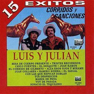 Corridos y Canciones (15 Exitos)