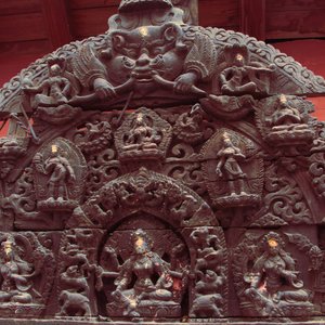 The Bombastic and Repetitive Sound of Tashi Ling Buddhas in Pokhara, Nepal