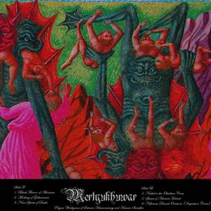 “Pagan Warhymns of Satanic Haemomancy and Human Sacrifice”的封面
