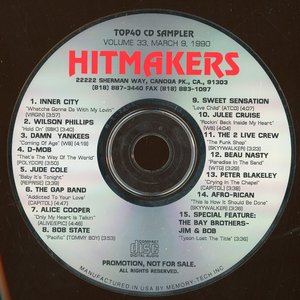 Hitmakers Top40 CD Sampler Volume 33, March 9, 1990