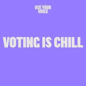 Use Your Voice: Voting Is Chill