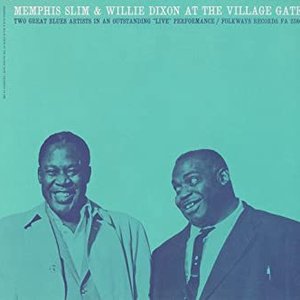 Memphis Slim and Willie Dixon at the Village Gate with Pete Seeger