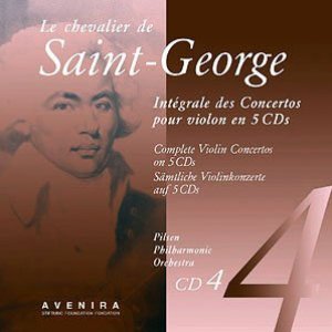 Imagen de 'Chevalier de St-Georges: Symphonies & Violin Concertos, CD 4'