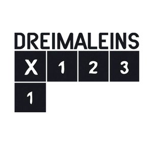 Image pour 'dreimaleins'