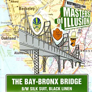 The Bay-Bronx Bridge b/w Silk Suit, Black Linen