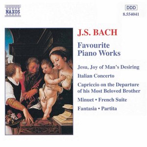 “BACH, J.S.: Favourite Piano Works”的封面