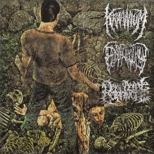 Goresoaked Slamassacre - 3-Way Split cover