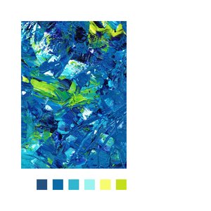 Azul em Várias Partes