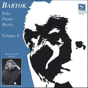 Bartok Solo Piano Works, Volume 5