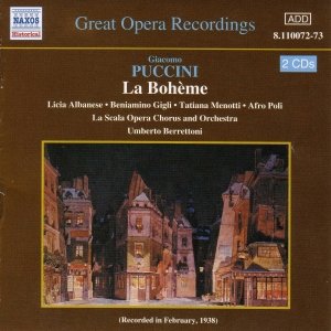 'PUCCINI: La Boheme (La Scala) (1938)' için resim