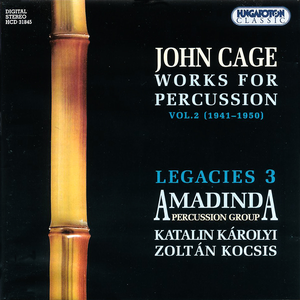 Works for Percussion, Volume 2: 1941-1950 (Amadinda Percussion Group) cover