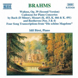 'Brahms: Waltzes / Cadenzas / Die Schone Magelone' için resim