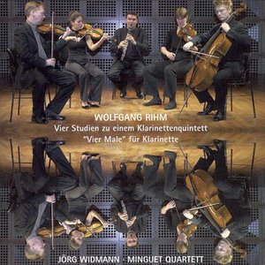 Rihm: 4 Studien zu einem Klarinettenquintett - 4 Male
