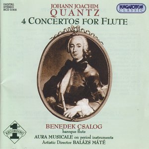 Quantz: 4 Flute Concertos