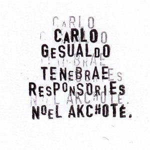 Carlo Gesualdo: Tenebrae Responsories for Holy Saturday (For guitar)