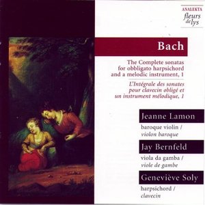 Image for 'The Complete sonatas for obbligato harpsichord and a melodic instrument, Vol.1 (Bach)'