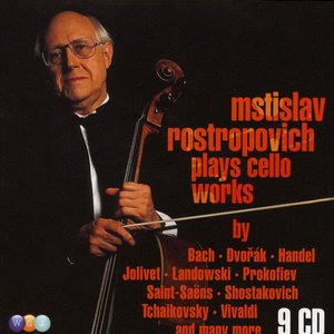 Mstislav Rostropovich Plays Cello Works