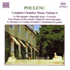 Poulenc: Bal Masque (Le) / Rapsodie Negre / Elegie