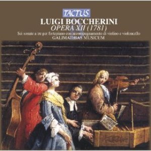 Boccherini: Sonate a tre per clavicembalo o per fortepiano con accompagnamento di violino e violoncello