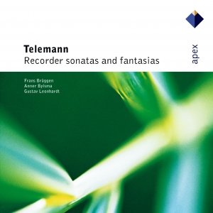 Изображение для 'Telemann : Recorder Sonatas & Fantasias'