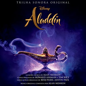 “2019 - Aladdin (Trilha Sonora Original Em Português)”的封面