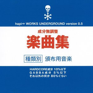 hapi⇒ WORKS UNDERGROUND version 0.5 成分無調整 楽曲集