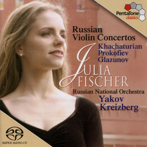 Russian Violin Concertos cover