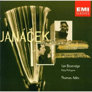 The Diary of One Who Disappeared & Piano Works (Thomas Adès) cover
