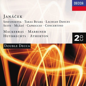 Sinfonietta / Taras Bulba / Lachian Dances / Suite for Strings / Mládí / Capriccio for Piano / Concertino cover
