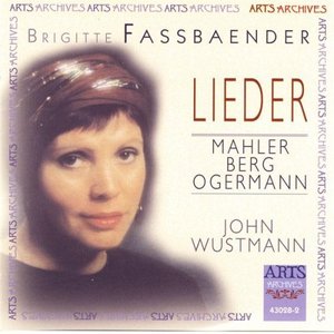 “Lieder: Mahler, Berg, Ogermann”的封面
