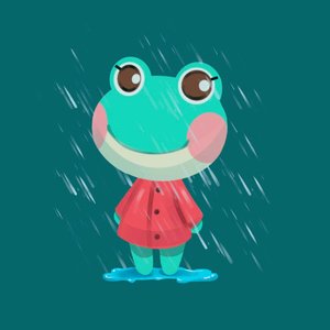 jumping in puddles