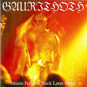 Satanic perverse black latex metal