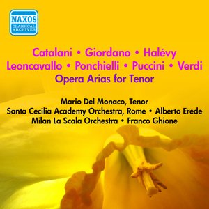 Image for 'Vocal Recital: Del Monaco, Mario - Leoncavallo, R. / Verdi, G. / Puccini, G. / Halevy, J.E. (1953-1954)'