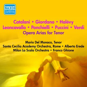Bild für 'Vocal Recital: Del Monaco, Mario - Leoncavallo, R. / Verdi, G. / Puccini, G. / Halevy, J.E. (1953-1954)'