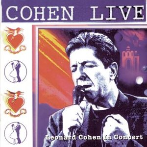 “COHEN LIVE - LEONARD COHEN LIVE IN CONCERT”的封面