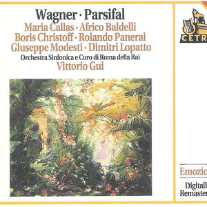 Parsifal (Orchestra Sinfonica e Coro di Roma della Rai, feat. conductor Vittorio Gui, singers Callas, Baldeli, Christof, Panerai, Lopatti, Modesti) cover