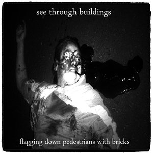 flagging down pedestrians with bricks